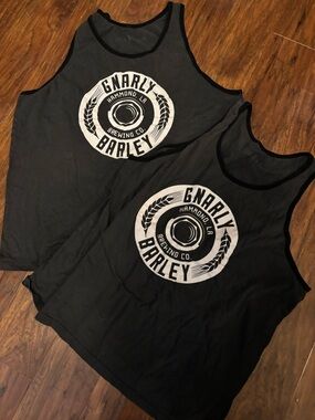 2 Gnarly Barley Black Graphic Tank Top XL